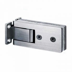 90 degree glass to wall bathroom door clamp stainless steel glass shower hinge