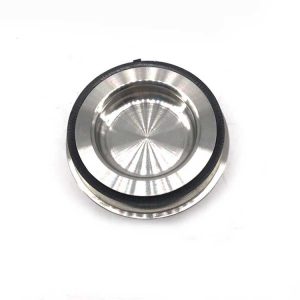 Double sided glass shower door handle pull knob back-to-back