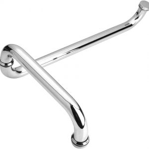 Bathroom Glass Door Handle Push and Pull Rail Shower Door Handle Stainless Steel