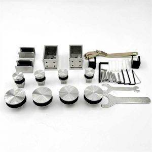 soft-closing 60kg 10mm tempered glass aluminum hanging rail double hydraulic shower sliding door