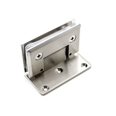 Bathroom Stainless Steel Glass Door Clip Hinge for 5-8mm Fixed Glass in Shower Room - Image 2