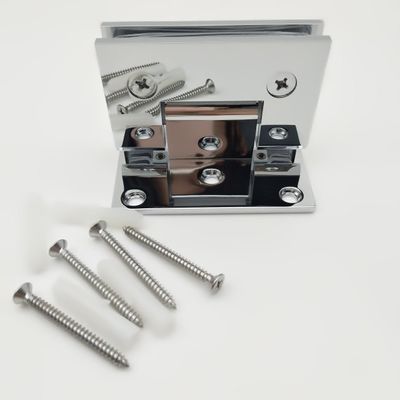 Bathroom Stainless Steel Glass Door Clip Hinge for 5-8mm Fixed Glass in Shower Room - Image 5