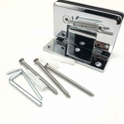 Bathroom Stainless Steel Glass Door Clip Hinge for 5-8mm Fixed Glass in Shower Room - Image 6