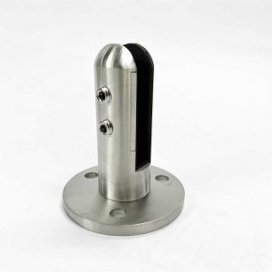 304 Stainless Steel Round Glass Spigots Home Garden Stairs Balustrade Railing Balcony Glass Floor Clamp